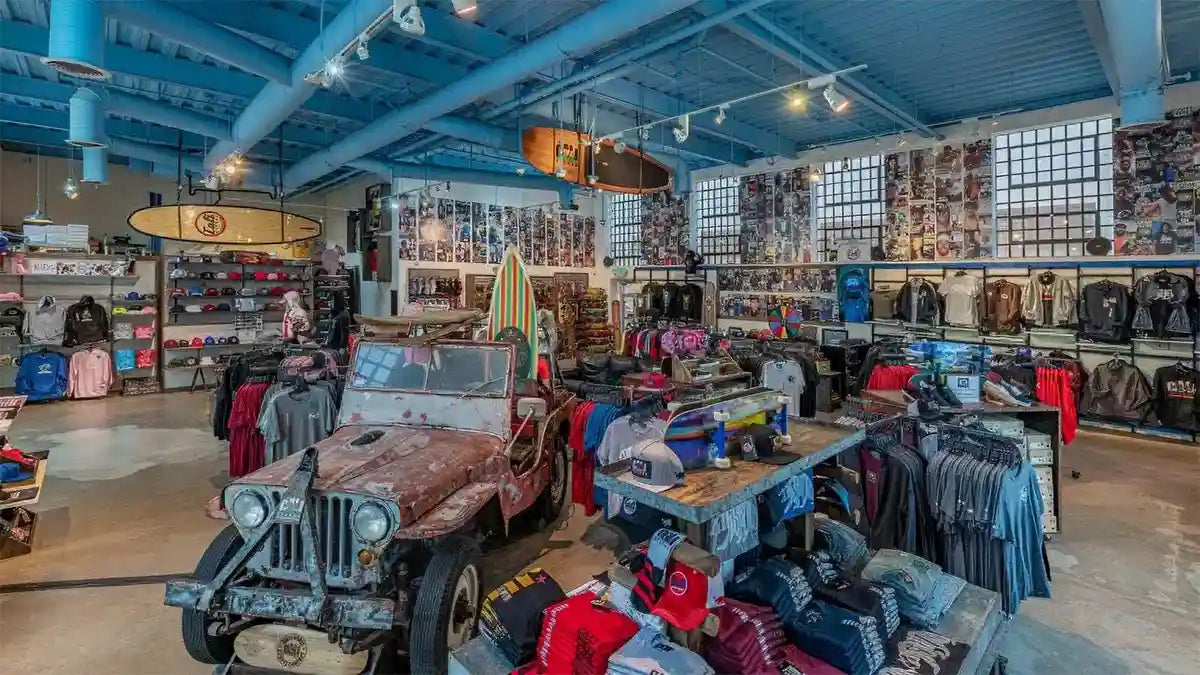 The CALI Strong Store in Seaport Village San Diego California