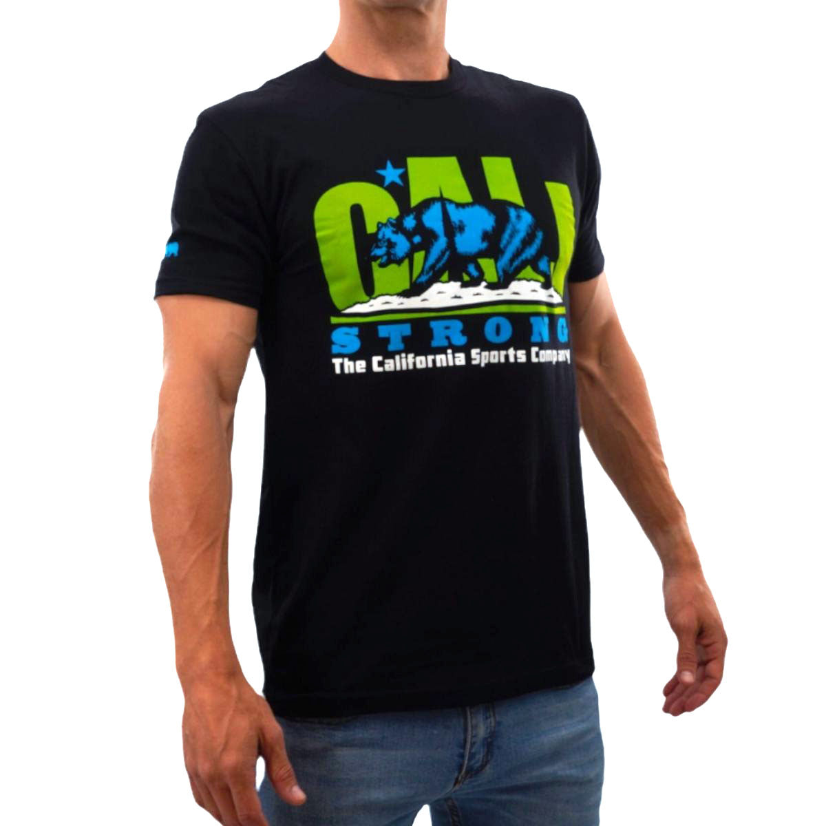 CALI Strong Original T-Shirt Lime - T-Shirt - Image 2 - CALI Strong