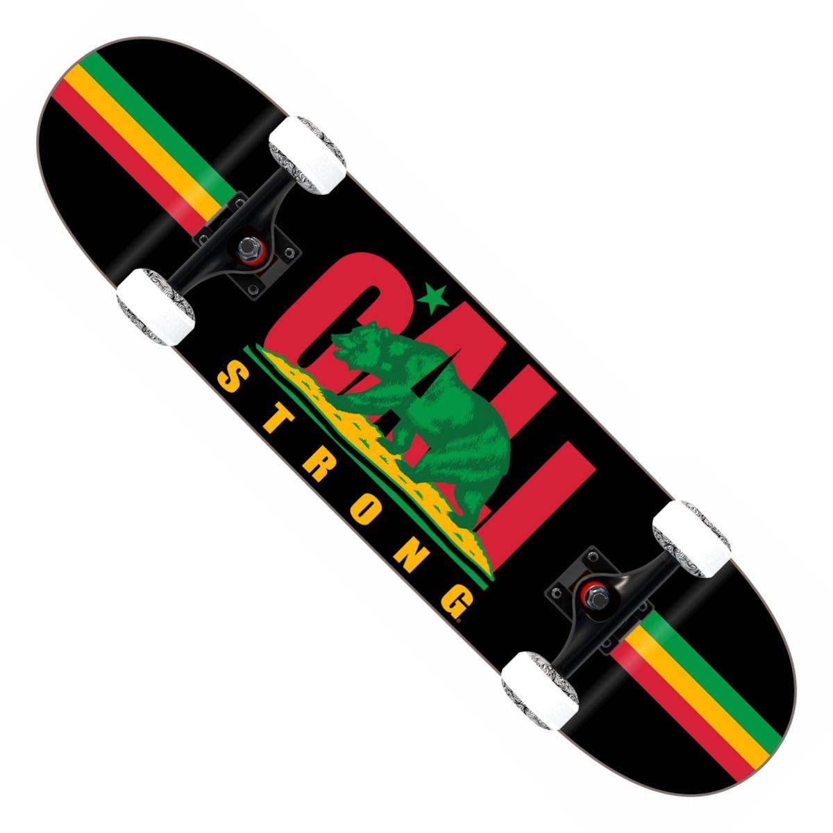 CALI Strong Original Rasta Skateboard Trick Complete - Trick Skateboard - Image 1 - CALI Strong