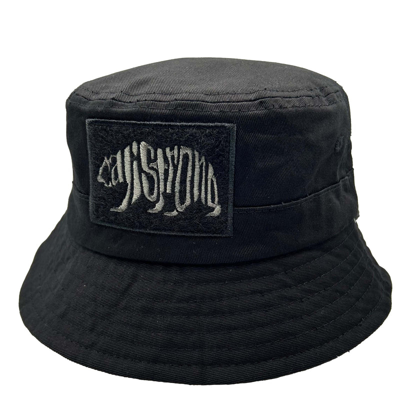 CALI Strong Lord Rasta Reversible Tribal Black Bucket Hat Tactical Morale Patch - Bucket Hat - Image 2 - CALI Strong