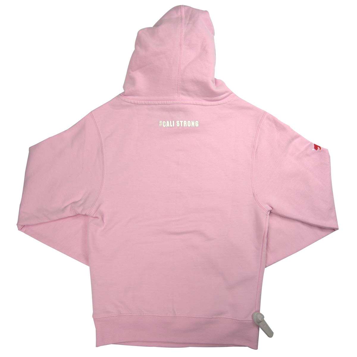 CALI Strong Boarding Bear Youth Hoodie Pink Glow in the Dark - Hoodie - Image 4 - CALI Strong