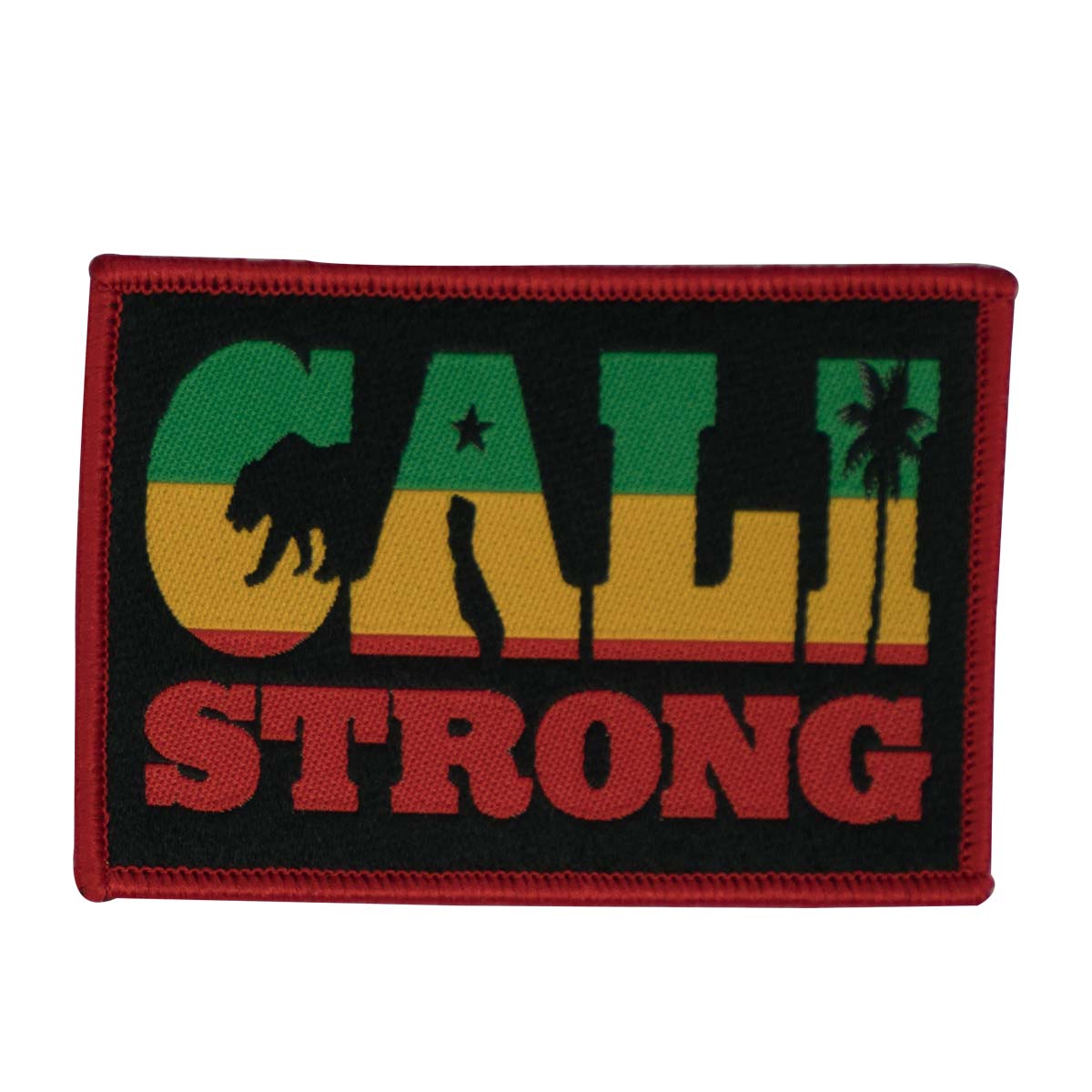 Palm Tree Rasta Hook-and-Loop 2x3 Morale Patch