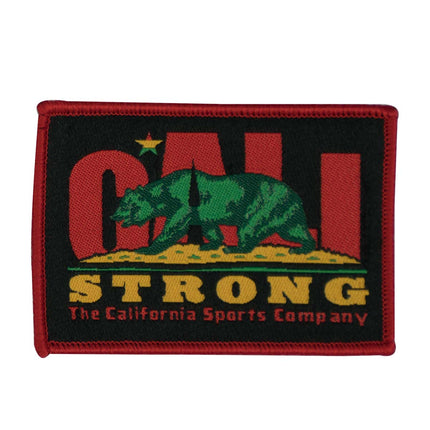 CALI Strong Original Rasta Hook-and-Loop 2x3 Morale Patch - Patches - Image 1 - CALI Strong