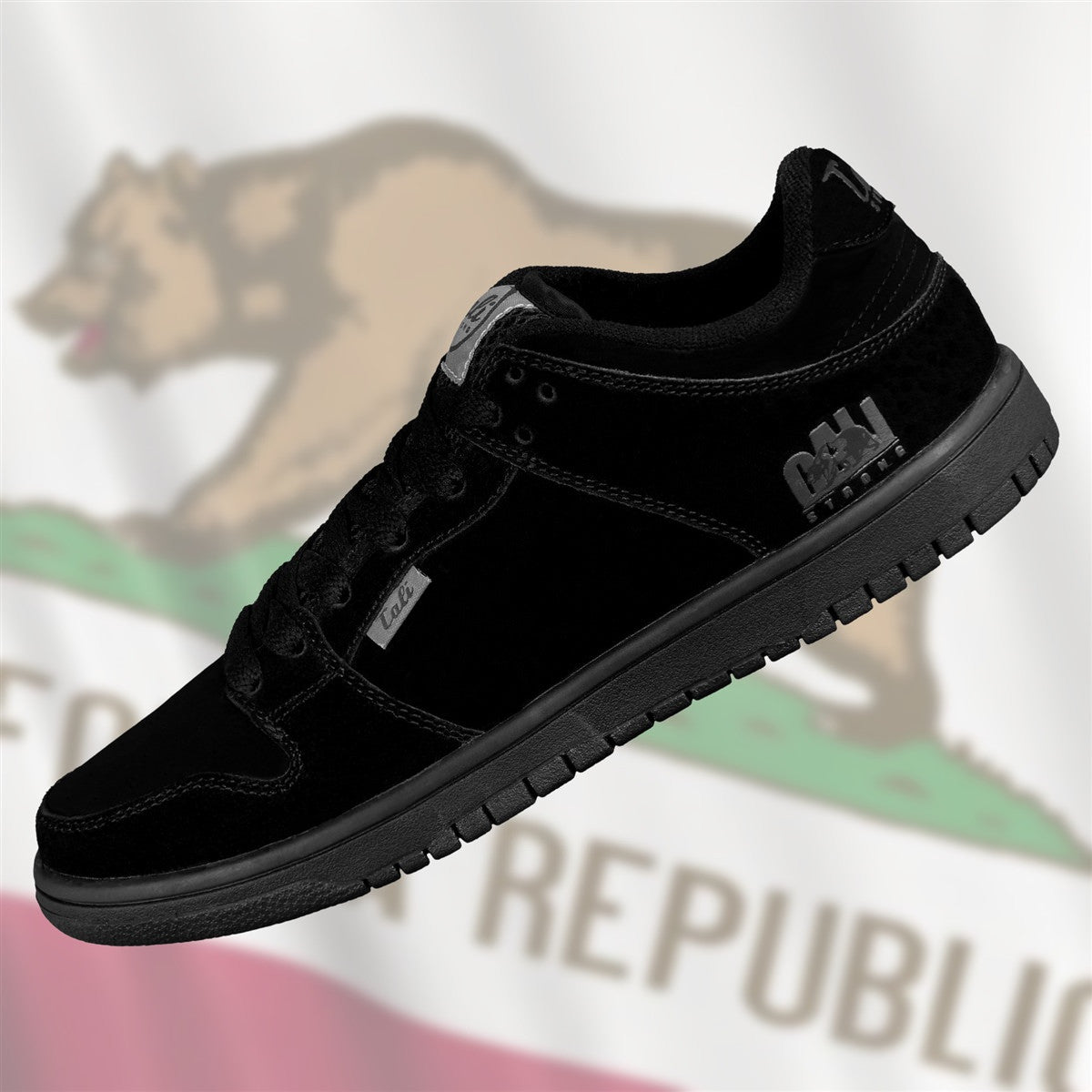 CALI Strong Hollywood All Black Skate Shoe - Shoes - Image 6 - CALI Strong