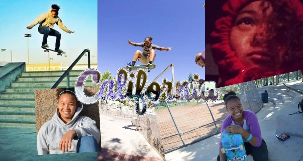 California Skateboarding Star: Samarria Brevard