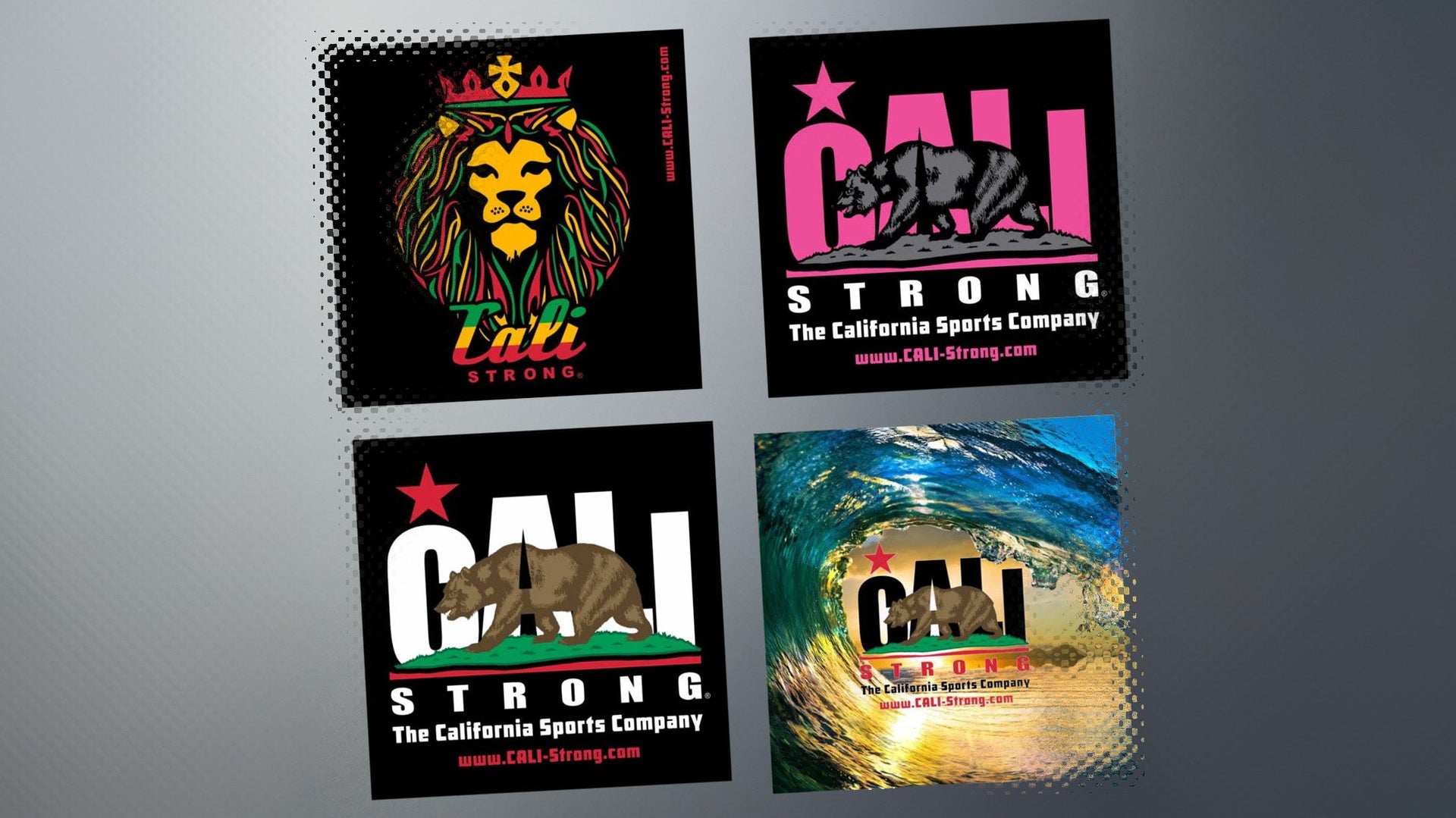 CALI Strong Stickers