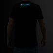 CALI Strong Crest Performance T-Shirt Black Heather Glow in the Dark - T-Shirt - Image 6 - CALI Strong