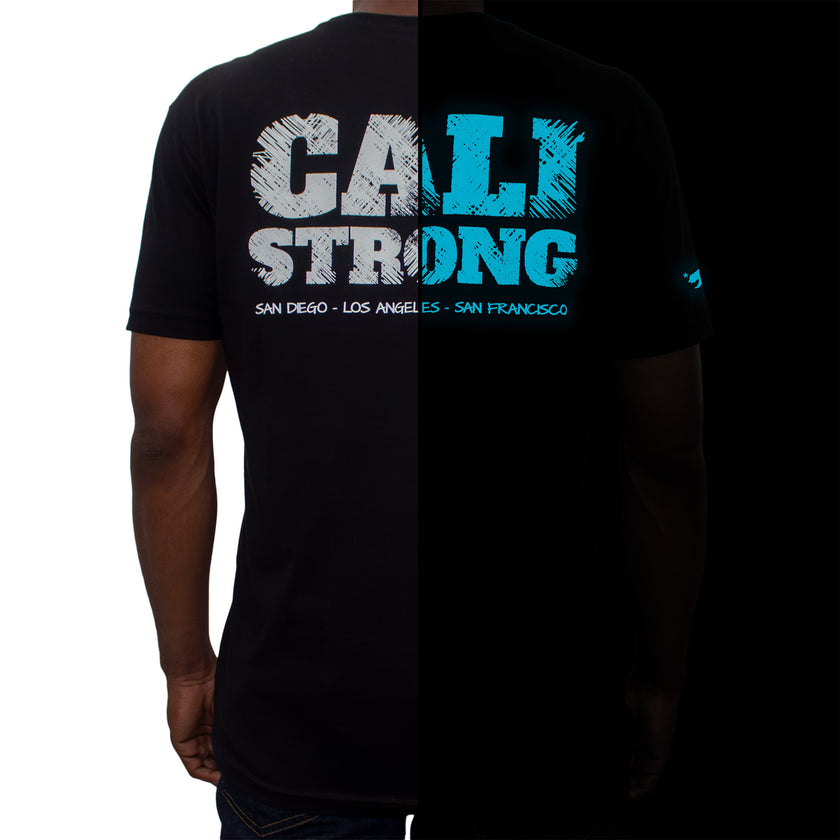 CALI Strong Scratch Black T-Shirt Glow in the Dark - T-Shirt - Image 10 - CALI Strong