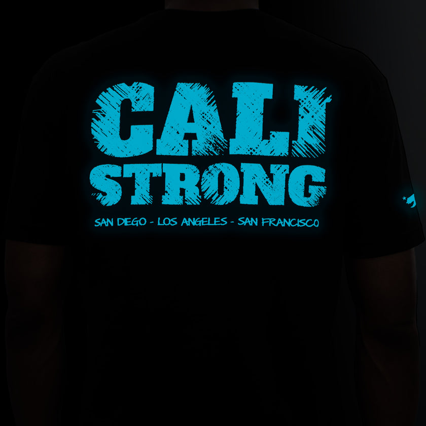 CALI Strong Scratch Black T-Shirt Glow in the Dark - T-Shirt - Image 14 - CALI Strong