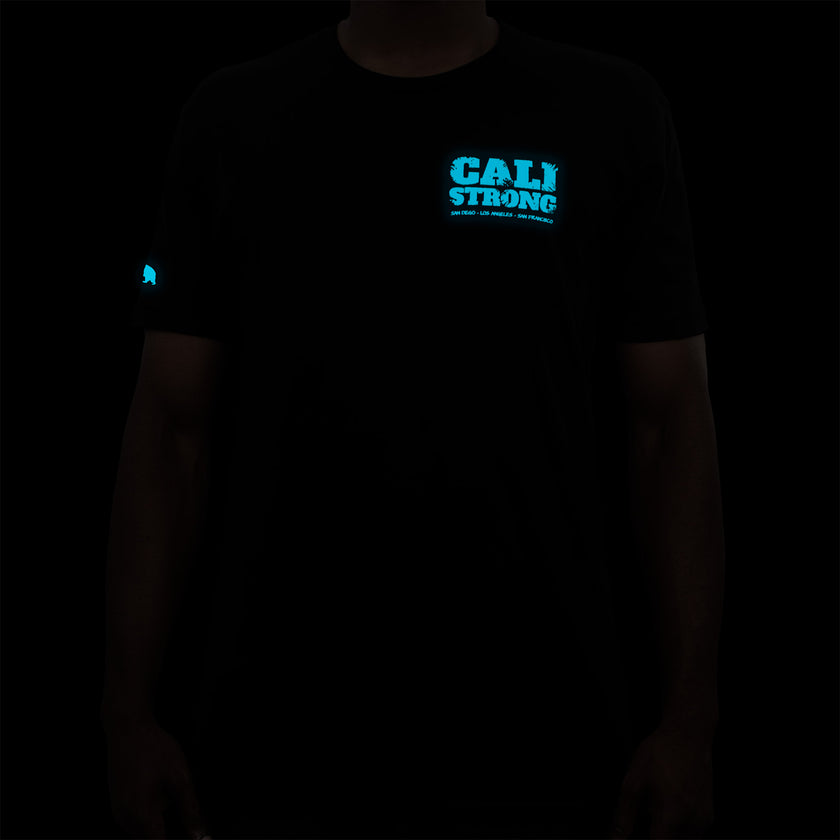 CALI Strong Scratch Black T-Shirt Glow in the Dark - T-Shirt - Image 8 - CALI Strong