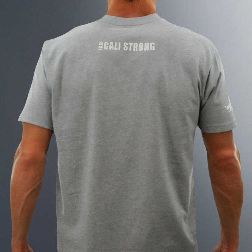 CALI Strong Word Bear Max T-shirt Grey Glow in the Dark - T-Shirt - Image 5 - CALI Strong