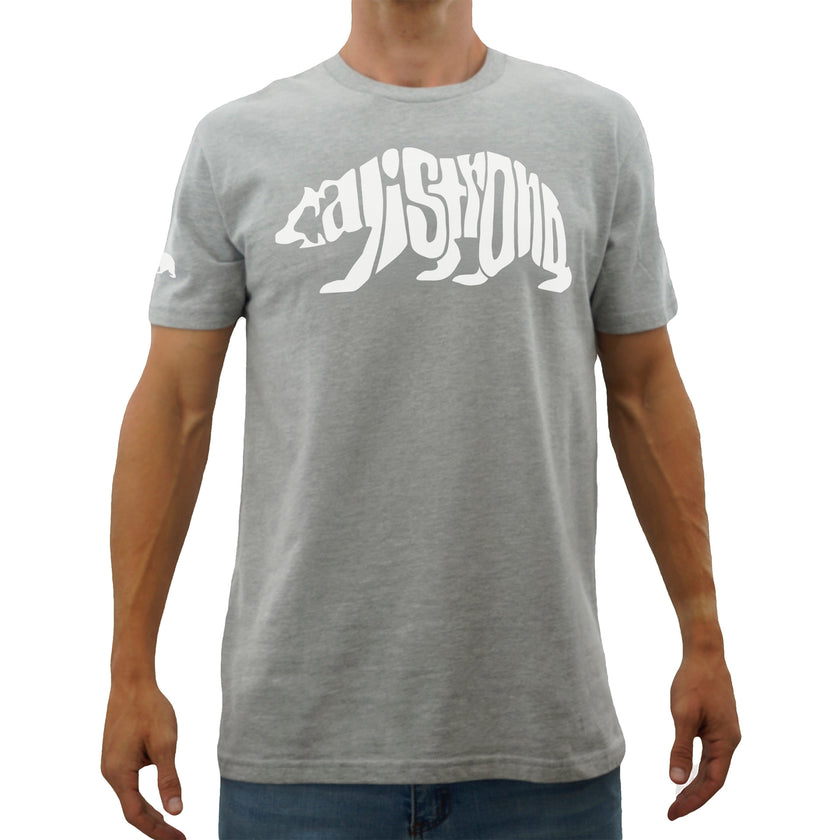 CALI Strong Word Bear Max T-shirt Grey Glow in the Dark - T-Shirt - Image 9 - CALI Strong