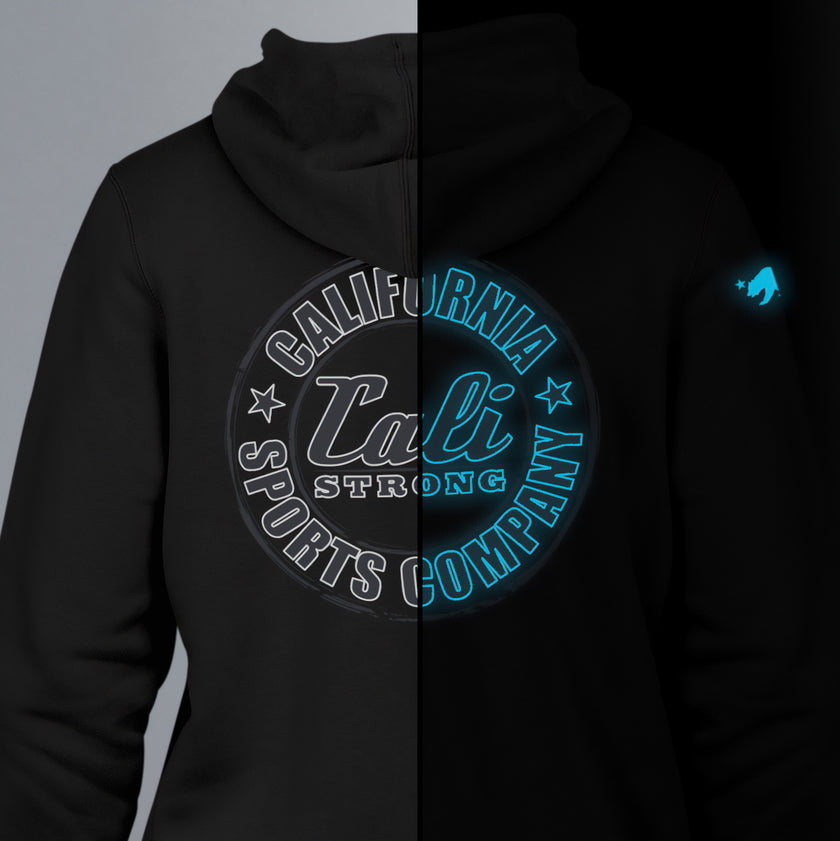 CALI Strong Classic Max Glow in the Dark Black Hoodie Sweatshirt - Hoodie - Image 22 - CALI Strong