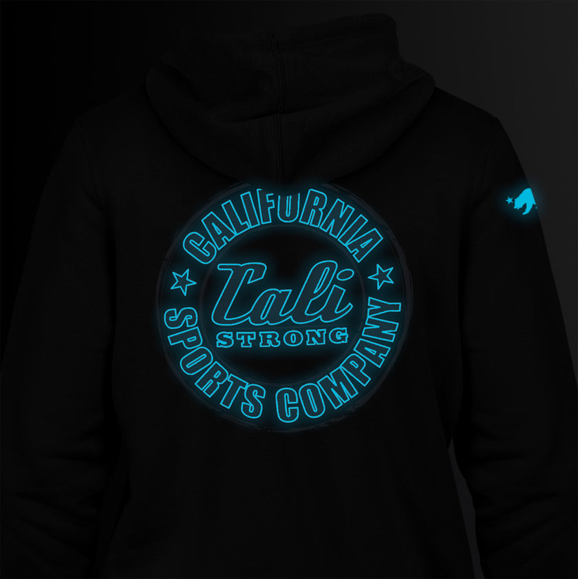 CALI Strong Classic Max Glow in the Dark Black Hoodie Sweatshirt - Hoodie - Image 20 - CALI Strong