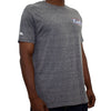 CALI Strong Crest USA Performance T-Shirt Heather Grey Glow in the Dark - T-Shirt - Image 3 - CALI Strong