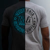 CALI Strong Classic T-Shirt Grey Heather Glow in the Dark - T-Shirt - Image 1 - CALI Strong