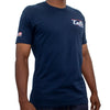 CALI Strong Crest USA T-Shirt Navy Glow in the Dark - T-Shirt - Image 2 - CALI Strong