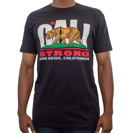 CALI Strong Original San Diego Black T-Shirt - T-Shirt - Image 1 - CALI Strong