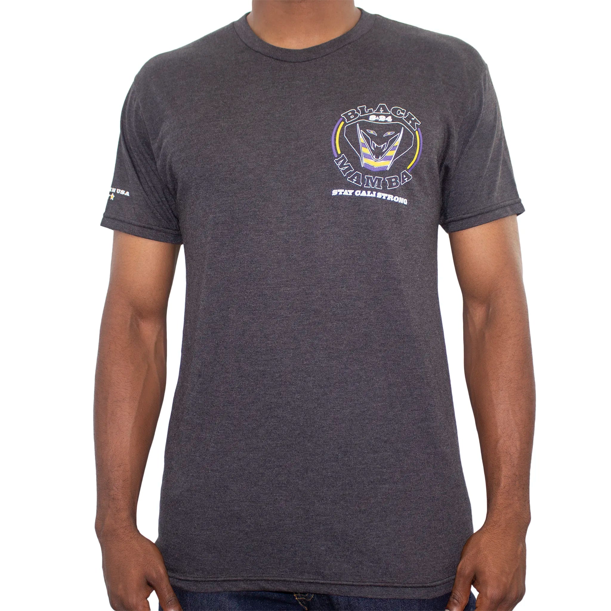 CALI Strong Black Mamba Performance Triblend Black T-shirt - T-Shirt - Image 1 - CALI Strong