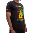 CALI Strong Triangle Lion Rasta Black T-Shirt - T-Shirt - Image 2 - CALI Strong