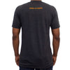 CALI Strong Triangle Lion Rasta Performance Triblend T-Shirt Charcoal Grey - T-Shirt - Image 4 - CALI Strong