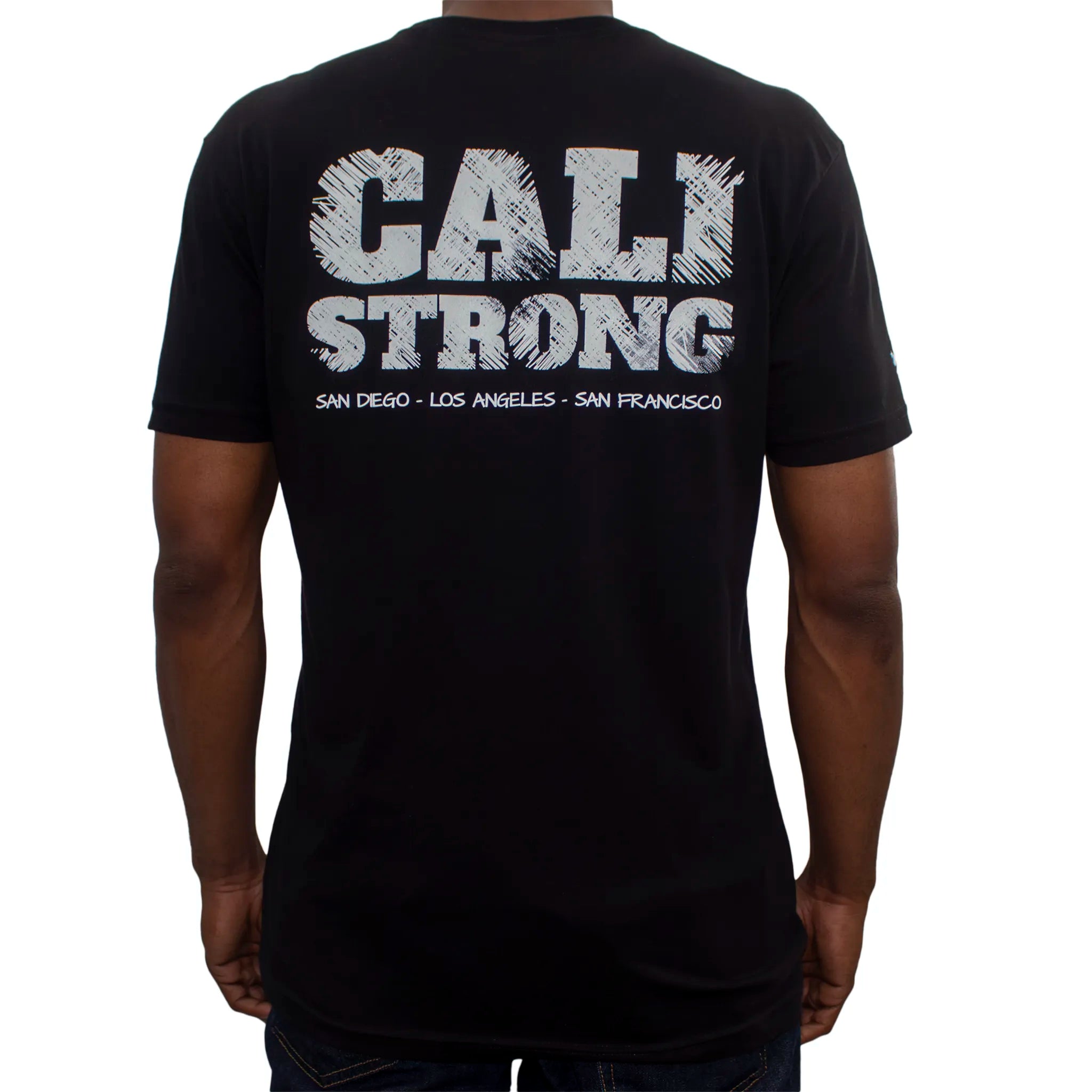 CALI Strong Scratch Black T-Shirt Glow in the Dark - T-Shirt - Image 3 - CALI Strong