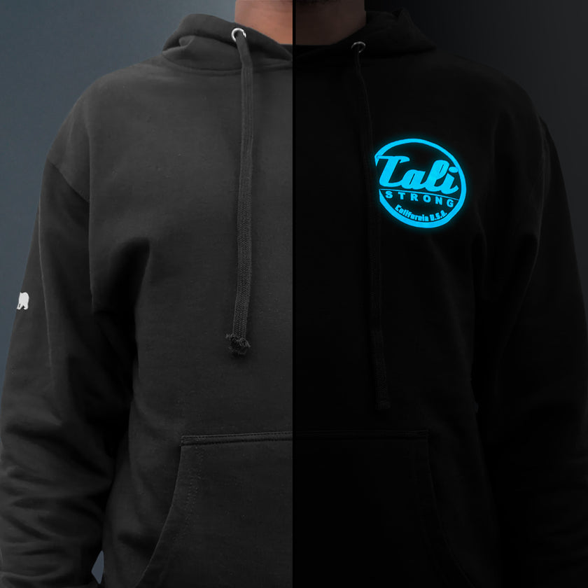 CALI Strong Classic Max Glow in the Dark Black Hoodie Sweatshirt - Hoodie - Image 6 - CALI Strong