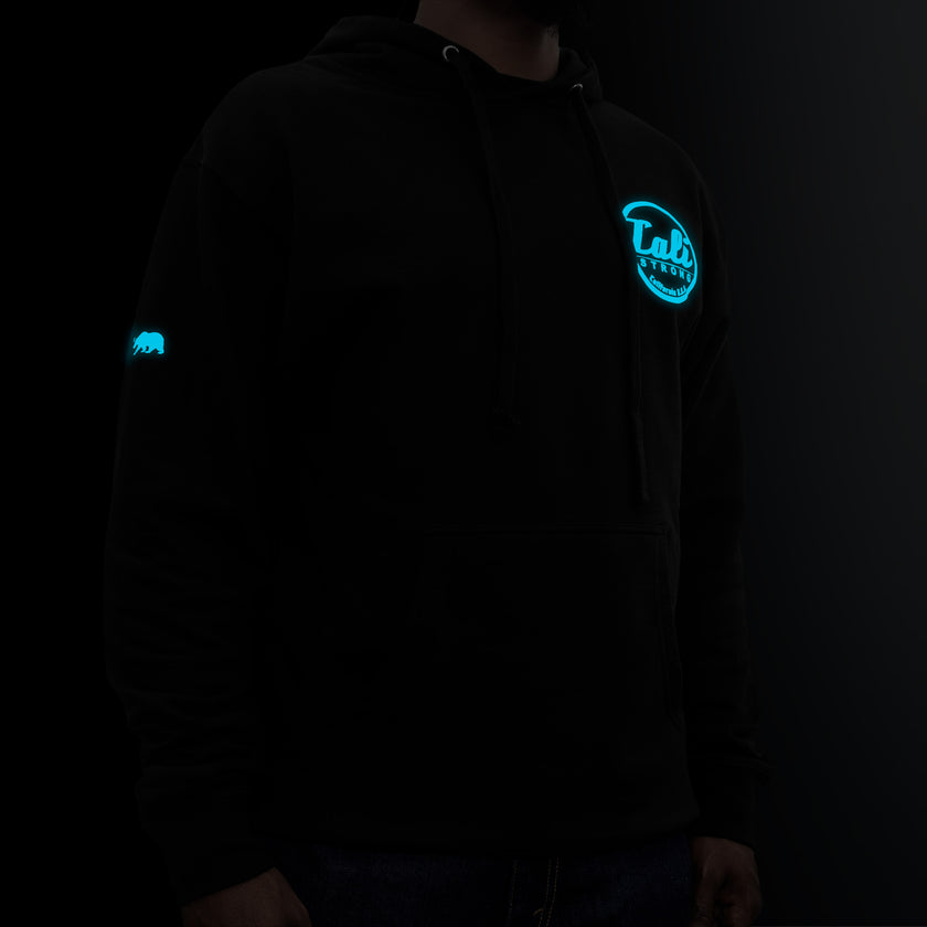 CALI Strong Classic Max Glow in the Dark Black Hoodie Sweatshirt - Hoodie - Image 4 - CALI Strong