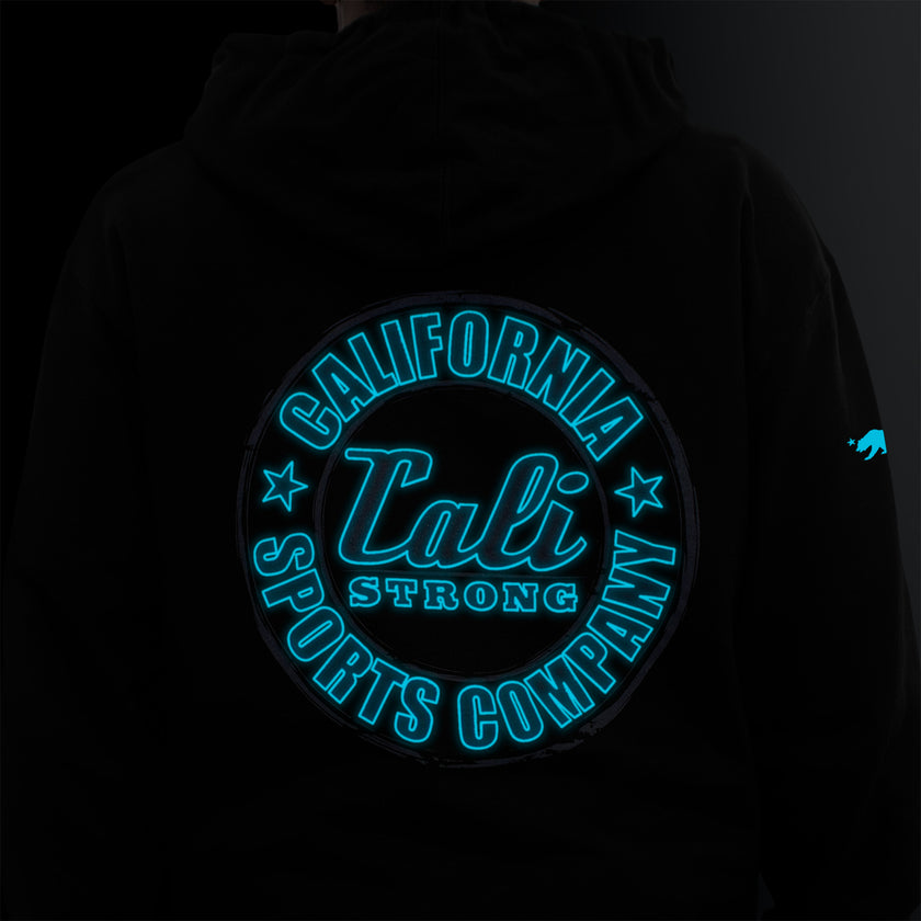 CALI Strong Classic Max Glow in the Dark Black Hoodie Sweatshirt - Hoodie - Image 2 - CALI Strong