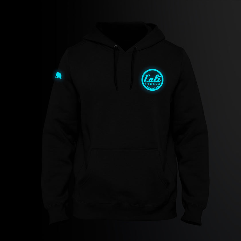 CALI Strong Classic Max Glow in the Dark Black Hoodie Sweatshirt - Hoodie - Image 14 - CALI Strong