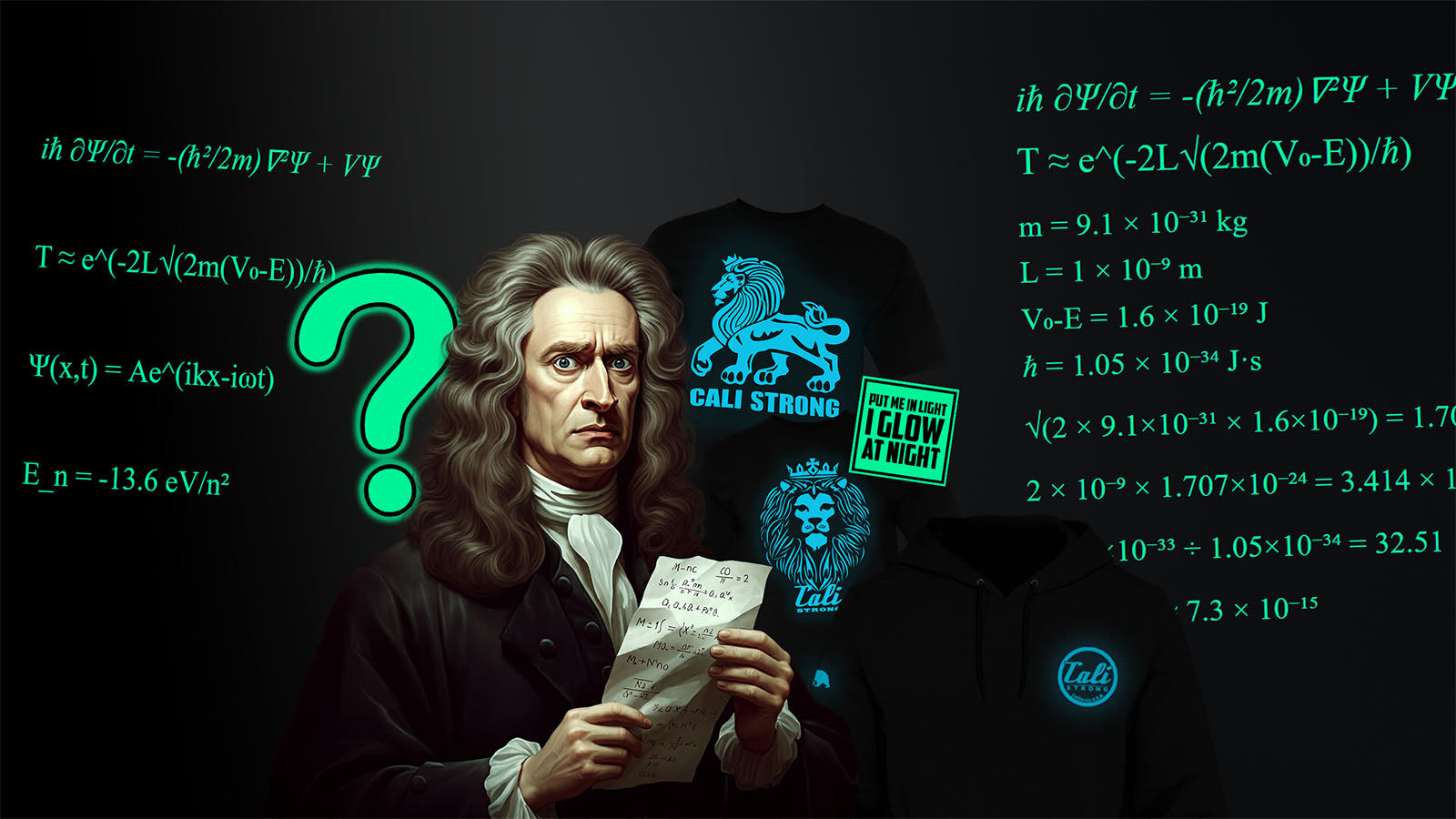 The Impossible Glow: Quantum Secrets of Your CALI Strong T-shirt