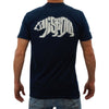 CALI Strong Word Bear T-shirt Navy Blue Glow in the Dark - T-Shirt - Image 3 - CALI Strong