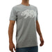 CALI Strong Word Bear Max T-shirt Grey Glow in the Dark - T-Shirt - CALI Strong