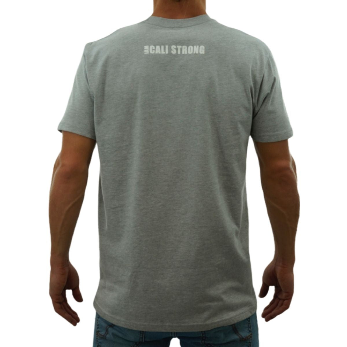 CALI Strong Word Bear Max T-shirt Grey Glow in the Dark - T-Shirt - Image 3 - CALI Strong