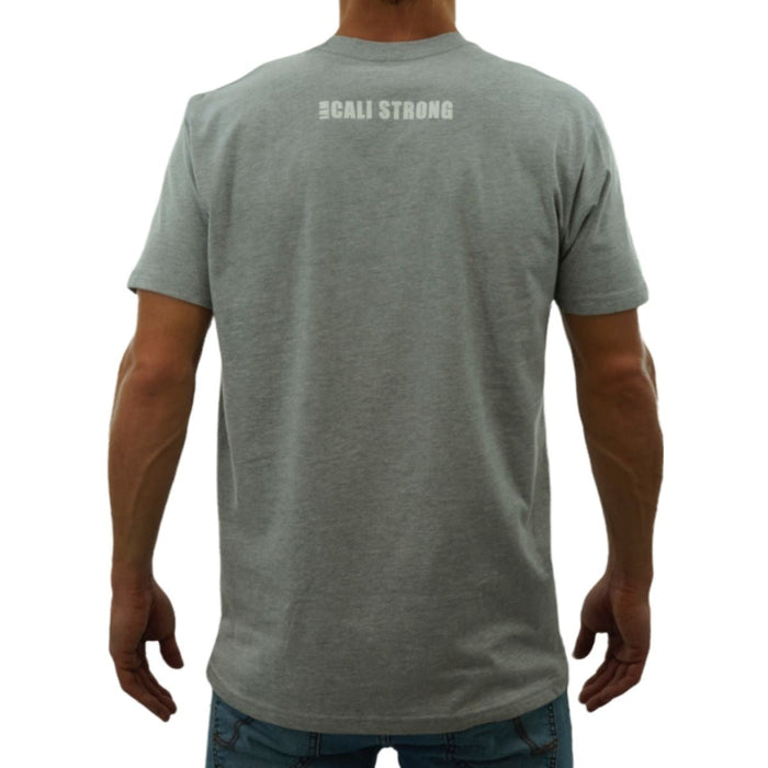 CALI Strong Word Bear Max T-shirt Grey Glow in the Dark - T-Shirt - CALI Strong