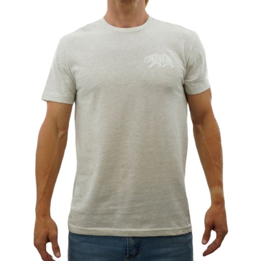 CALI Strong Word Bear T-shirt White Glow in the Dark - T-Shirt - CALI Strong