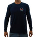 CALI Strong Car Logo Long Sleeve T-Shirt Premium Cotton Suede Midnight Navy - T-Shirt - CALI Strong