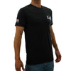CALI Strong Crest Performance T-Shirt Black Heather Glow in the Dark - T-Shirt - Image 2 - CALI Strong