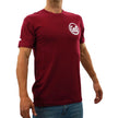 CALI Strong Classic T-shirt Burgundy Glow in the Dark - T-Shirt - Image 2 - CALI Strong