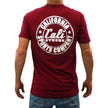 CALI Strong Classic T-shirt Burgundy Glow in the Dark - T-Shirt - Image 3 - CALI Strong