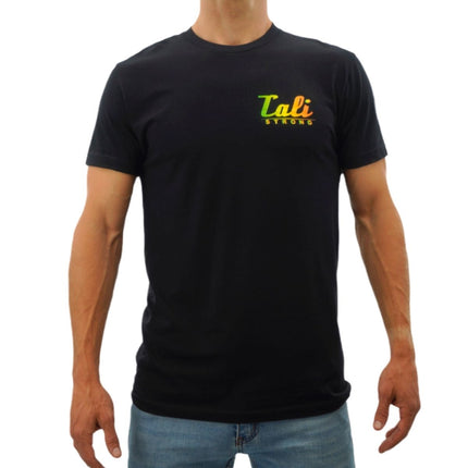 CALI Strong Dream Rasta Black T-shirt - T-Shirt - Image 1 - CALI Strong