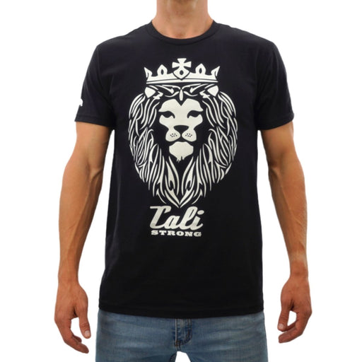 CALI Strong King Rasta T-shirt Black Glow in the Dark - T-Shirt - CALI Strong