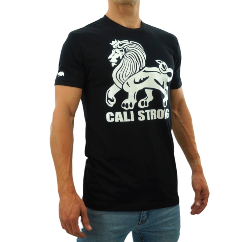 CALI Strong Lord Rasta Black T-Shirt Glow in the Dark - T-Shirt - Image 5 - CALI Strong
