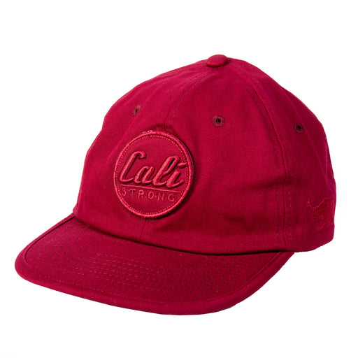 CALI Strong Car Logo Dad Hat Morale Patch Red - Headwear - CALI Strong