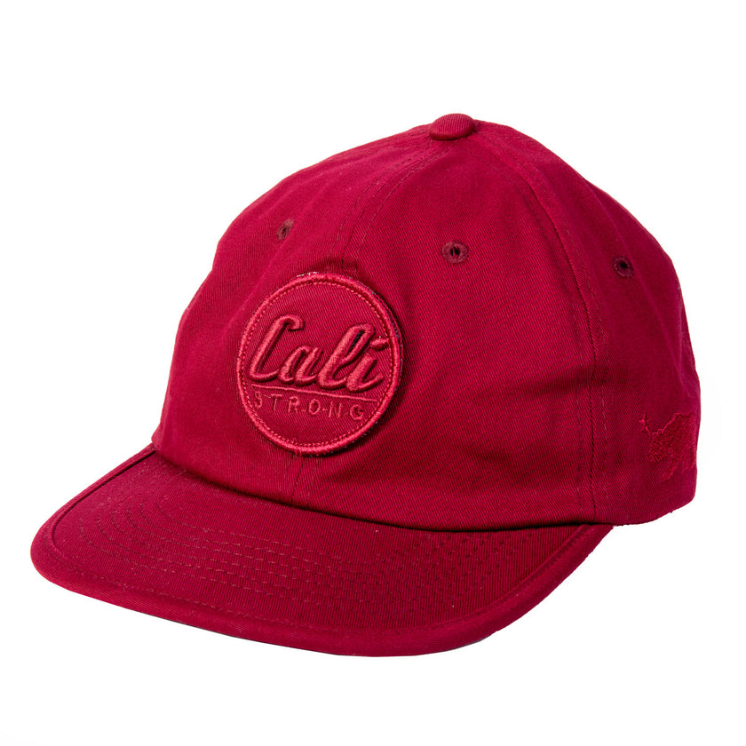 CALI Strong Classic Dad Hat Morale Patch Red - Headwear - Image 1 - CALI Strong
