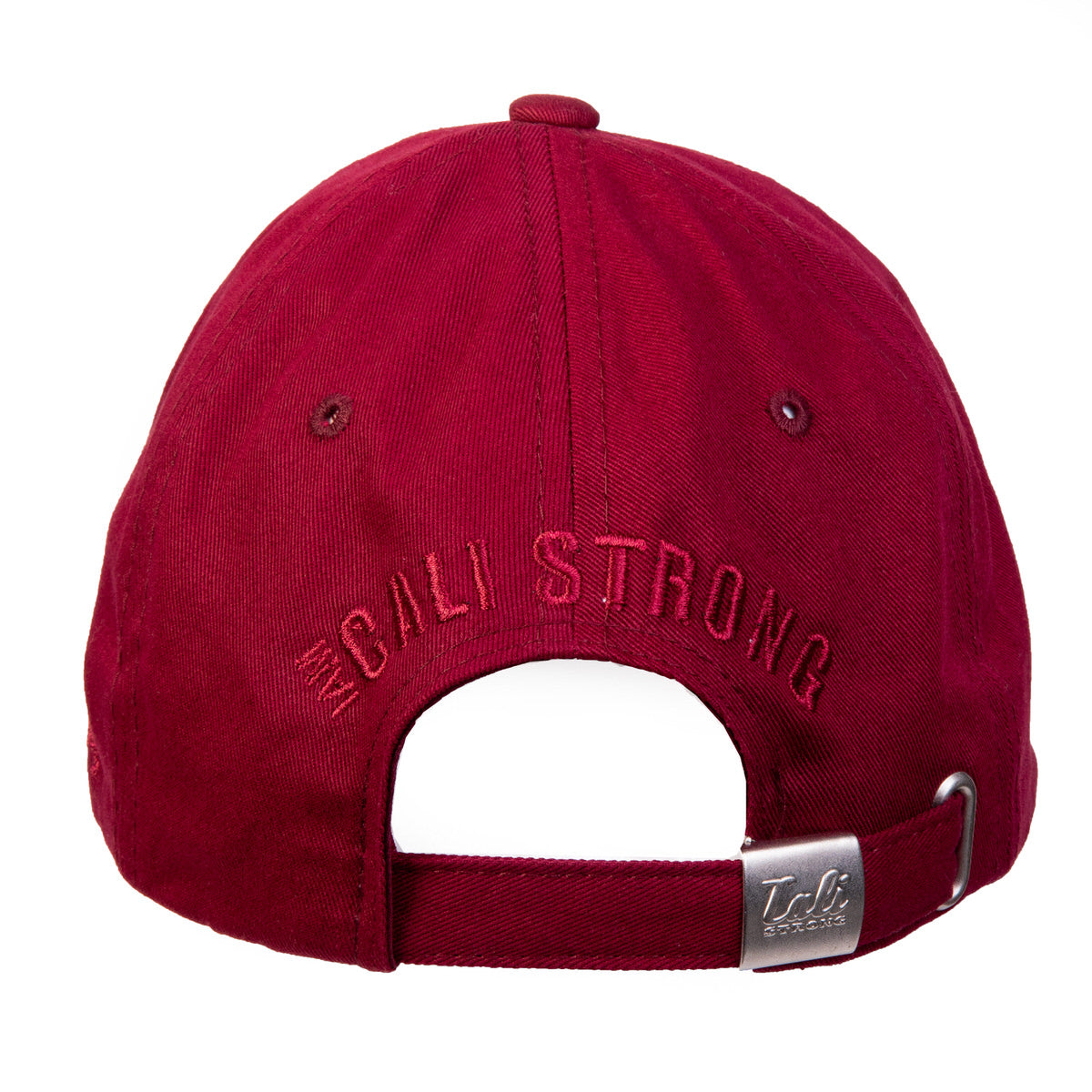 CALI Strong Classic Dad Hat Morale Patch Red - Headwear - Image 4 - CALI Strong