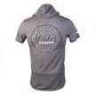 California Champion Performance Hooded T-shirt Heather Gray Glow in the Dark - T-Shirt - Image 3 - CALI Strong