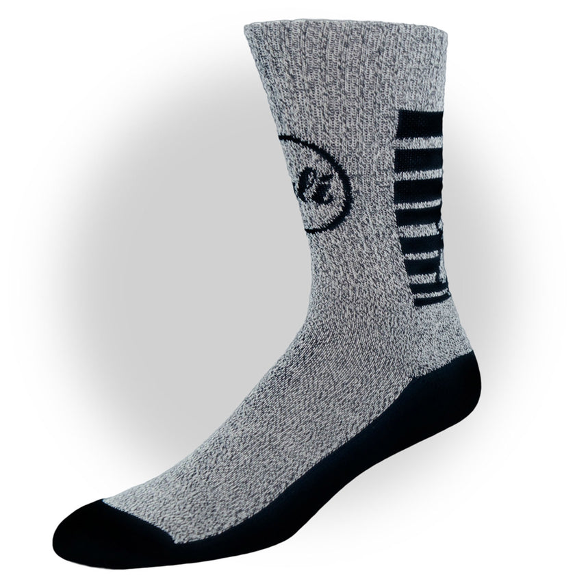 CALI Strong Classic Athletic Crew Socks Grey Heather - Socks - Image 1 - CALI Strong
