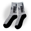 CALI Strong Classic Athletic Crew Socks Grey Heather - Socks - Image 4 - CALI Strong