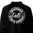 CALI Strong Coaches Jacket Black Metallic Silver - Jacket - Image 3 - CALI Strong